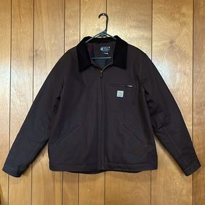 BROWN CARHARTT DETROIT JACKET XL
